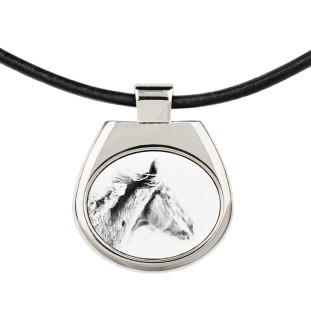 Pur-sang - collier avec un cheval, pendentif personnalisé avec une photo, un collier unique pour femmes et hommes de la marque Art-Dog