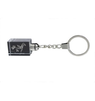 Pur-sang - Pendentif en cristal avec photo de cheval, pendentif lumineux, cadeau unique de la marque Art-Dog