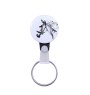 Normand espagnol - porte-clés unique avec une photo de cheval, produit fait à la main, accroche légère et pratique de la marque Art-Dog