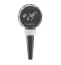 Pur-sang - Bouchon de bouteille en cristal avec cheval, bouchon de vin unique avec photo, cadeau personnalisé pour sommelier par la marque Art-Dog
