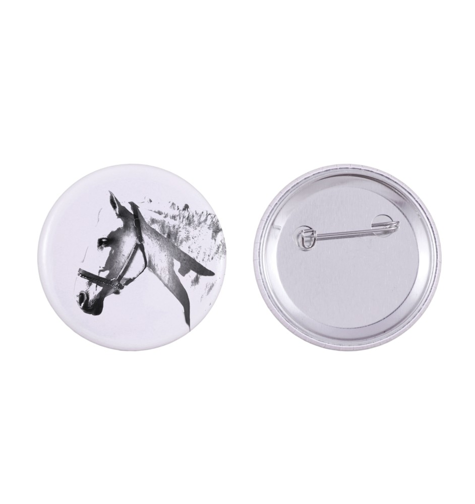 Normand espagnol - aimant avec cheval, empreinte exceptionnelle de cheval de la marque Art-Dog