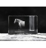 Normand espagnol - Porte-stylos, organiseur en cristal avec image d'un cheval, décoration de bureau unique par la marque Art-Dog