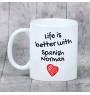 Spanischer Normanne - Tasse mit Pferd, Tasse mit Bild, personalisiertes Geschenk der Marke Art-Dog