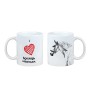 Spanischer Normanne - Tasse mit Pferd, niedliche Tasse mit Grafik, Geschenk mit Ihrem Foto von der Marke Art-Dog