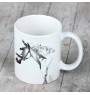 Spanish Norman - cup with a horse, cute cup with graphics, a gift with your photo from the Art-Dog brand