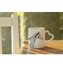 Pur-sang - tasse avec chien, une tasse adorable avec une anse en forme de cœur, un cadeau universel de la marque Art-Dog
