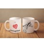Thoroughbred - cup with a horse, cute cup with graphics, a gift with your photo from the Art-Dog brand