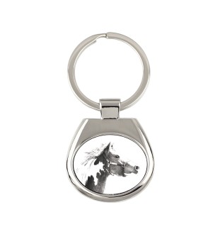 American Paint Horse - keychain with a horse, keychain with a print, personalized pendant from the Art-Dog brand
