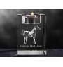 American Paint Horse - Kerzenhalter mit Bild eines Pferdes, Teelichthalter aus Kristall, personalisiertes Geschenk der Marke Art-Dog