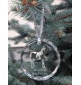 Koń American Paint medal kryształowy z koniem Art-Dog