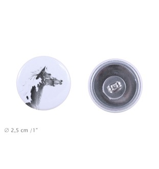 American Paint Horse - earrings your photo, handmade, jewelry handcrafted by Art-Dog brand