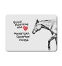 Amerikanisches Quarter Horse - Mauspad mit Druck, personalisiertes Mauspad mit Pferd, einzigartiges Gadget für Büroangestellte von Art-Dog.