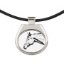 American Quarter Horse - horse necklace, personalized pendant with a photo, unique necklace for women and men by Art-Dog brand