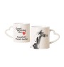American Paint Horse - Tasse mit Hund, entzückende Tasse mit herzförmigem Henkel, universelles Geschenk der Marke Art-Dog