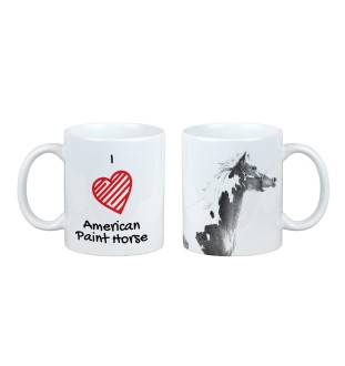 American Paint Horse - Tasse mit Pferd, niedliche Tasse mit Grafik, Geschenk mit Ihrem Foto von der Marke Art-Dog