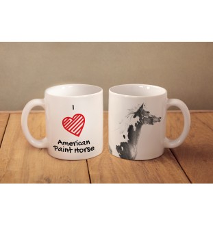 American Paint Horse - Tasse mit Pferd, niedliche Tasse mit Grafik, Geschenk mit Ihrem Foto von der Marke Art-Dog