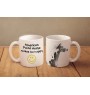 Paint Horse américain - tasse avec un cheval, une tasse joyeuse pour les amoureux des chiens, un cadeau personnalisé de la marque Art-Dog