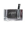 American Quarter Horse - Pen stand, crystal organiser with picture of a horse, unique desk decoration by Art-Dog brand