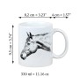 Amerikanisches Quarter Horse - Tasse mit Hund, personalisierte Tasse mit Druck, klassisches Geschenk für jeden von der Marke Art-Dog.