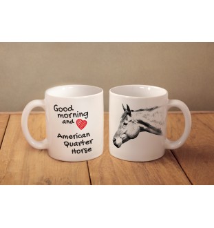 Quarter Horse américain - tasse avec chien, tasse personnalisée avec impression, cadeau classique pour tous de la marque Art-Dog