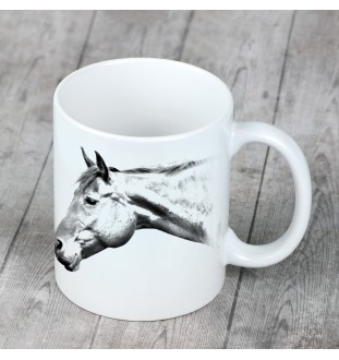 American Quarter Horse - cup with a horse, a cheerful cup for a dog lover, a personalized gift from the Art-Dog brand