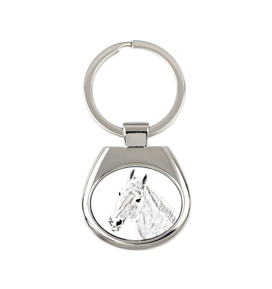 Kłusak orłowski brelok ze zdjęciem konia Art-Dog