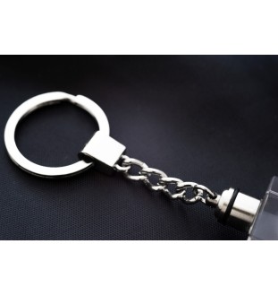 Trotteur Orlov - Pendentif en cristal avec photo de cheval, pendentif lumineux, cadeau unique de la marque Art-Dog