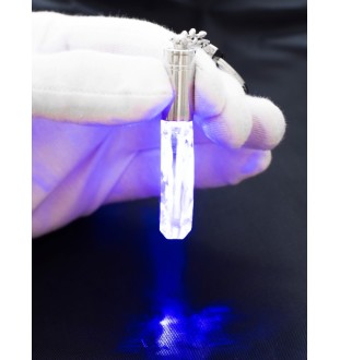 Trotteur Orlov - pendant with a picture of a horse, crystal key ring in a gift box, unique gift by Art-Dog brand