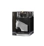 Trotteur Orlov - Bougeoir avec image d'un cheval, porte bougie en cristal, cadeau personnalisé par la marque Art-Dog
