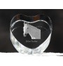 Orlov Trotter - a photo of a horse in crystal, a crystal heart, a unique frame with a photo from the Art-Dog brand