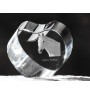 Orlov Trotter - a photo of a horse in crystal, a crystal heart, a unique frame with a photo from the Art-Dog brand
