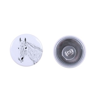 Orlov Trotter - earrings your photo, handmade, jewelry handcrafted by Art-Dog brand