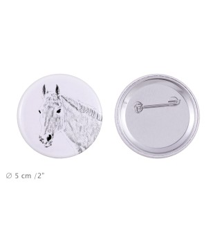 Orlow-Trotter - Magnet mit Pferd, ein einzigartiges Abdruck des Pferdes der Marke Art-Dog