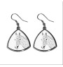 Orlov Trotter - earrings with a horse, hanging earrings with a picture, personalized jewelry with Art-Dog brand print