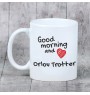Trotteur Orlov - tasse avec chien, tasse personnalisée avec impression, cadeau classique pour tous de la marque Art-Dog