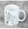 Trotteur Orlov - tasse avec un cheval, une tasse joyeuse pour les amoureux des chiens, un cadeau personnalisé de la marque Art-Dog