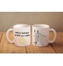 Trotteur Orlov - tasse avec un cheval, une tasse joyeuse pour les amoureux des chiens, un cadeau personnalisé de la marque Art-Dog
