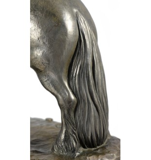 Fell Pony Stallion - horse figurine, horse silhouette on wood, prestigious award in the Art-Dog brand competition