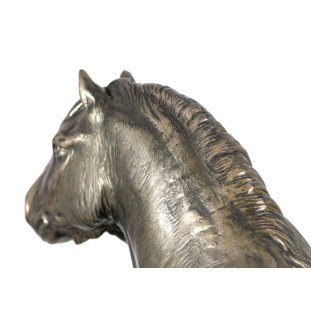 Fell-Pony-Hengst - Reiterstatue, Pferdesilhouette auf Holz, prestigeträchtiger Preis im Wettbewerb der Marke Art-Dog