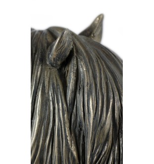 Fell Pony Stallion - horse figurine, horse silhouette on wood, prestigious award in the Art-Dog brand competition