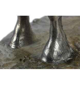 Fell Pony Stallion - horse figurine, horse silhouette on wood, prestigious award in the Art-Dog brand competition