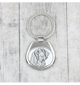 Italian Pointing Dog, Bracco Italiano, Italian Pointer - keychain with a dog, keychain with a print, personalized pendant from the Art-Dog brand