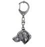 Vizsla, Hungarian Short-haired Pointer - Silver-plated key ring with dog, handbag decoration, backpack pendant by Art-Dog brand