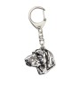 Vizsla, Braque hongrois à poil court I - Porte-clés argenté avec chien, décoration de sac à main, pendentif de sac à dos par la marque Art-Dog