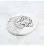 Braque italien - une plaque commémorative avec une photo de chien, une plaque funéraire avec une impression, une plaque ovale personnalisée de la marque Art-Dog