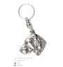 Vizsla, Hungarian Short-haired Pointer - Silver-plated dog pendant, handbag decoration, backpack pendant by Art-Dog brand