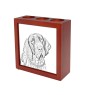 Italienischer Vorstehhund, Bracco Italiano - Stifthalter mit Hund, Schreibtischorganizer mit Aufdruck, personalisierte Schreibtischdekoration der Marke Art-Dog