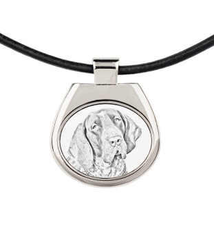 Italienischer Vorstehhund, Bracco Italiano - Halskette mit Hund, personalisierter Anhänger mit Foto, einzigartige Halskette für Frauen und Männer von der Marke Art-Dog