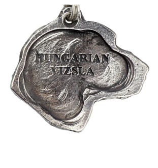 Vizsla, Hungarian Short-haired Pointer I - Dog necklace, unique jewellery for the dog fan, unique adder pendant by Art-Dog brand
