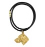 Vizsla, Braque hongrois à poil court - Collier pour chien, pendentif plaqué or pour fan de chien, bijoux uniques de la marque Art-Dog